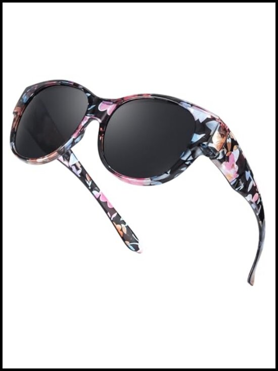 Accessories - Fit Over Glasses Sunglasses for Women Polarized UV400 Protection Oversized